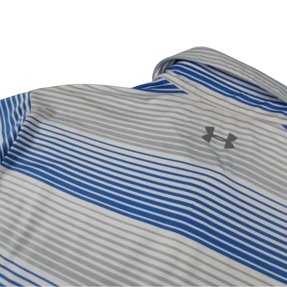 ⛳️ LIKE NEW! Under Armour Loose HeatGear Short Sleeve Polo! - Picture 5 of 6